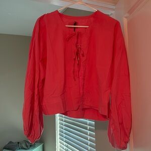 NWT! Daily Drills Poplin Top
